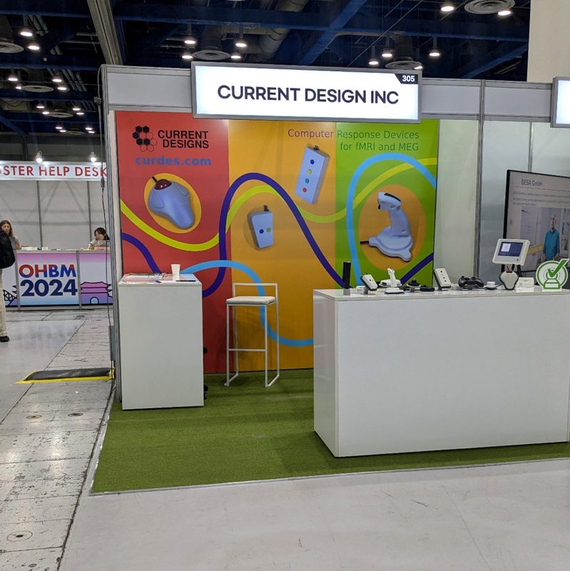 Our booth at OHBM 2024 in Seoul